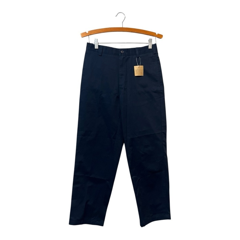 Lands End Kids Boys 16 Navy Blue Adjustable Waist New Uniform Preppy Academia